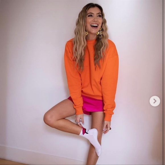 Zara blogger pink satin Rffect skirt - Picture 9 of 15